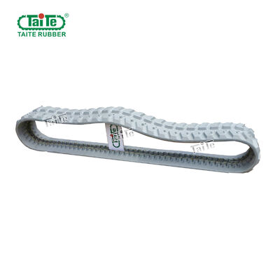 Un buon prezzo. Tracce di gomma grigio non marchiate personalizzate 300 x 52,5 nm x 74 per gatti Jcb Nagano Durable in linea