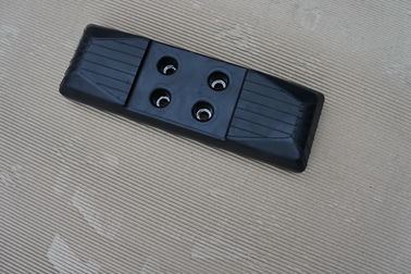 Un buon prezzo. Cuscinetti d'acciaio della pista dell'escavatore su ordinazione, clip sui cuscinetti di gomma per gli escavatori in linea