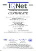 Porcellana JIAXING TAITE RUBBER CO.,LTD Certificazioni